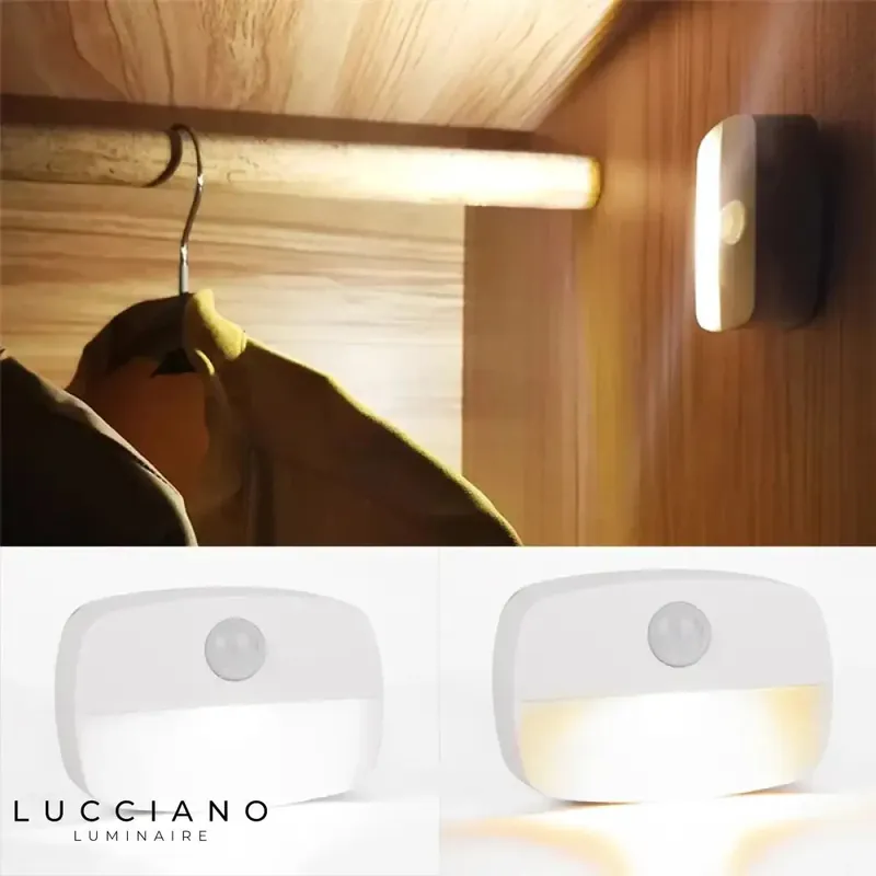 Wireless LED lamp with sensor