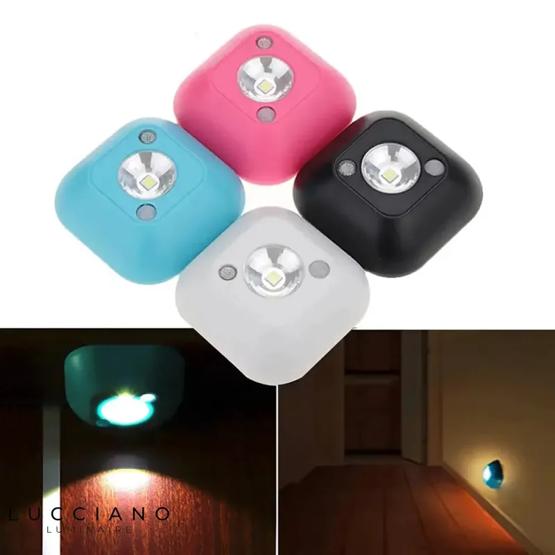 Wireless LED Wall Night Light with Motion Sensor
