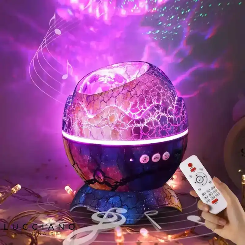 Starry Galaxy Projector Egg Night Light