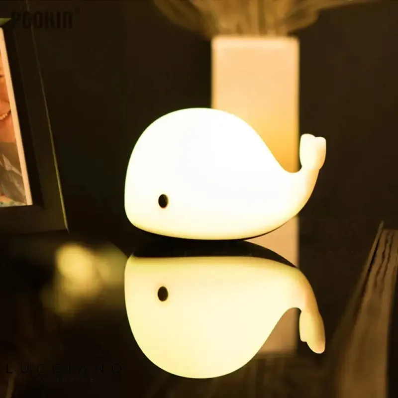 Whale Shaped Night Light