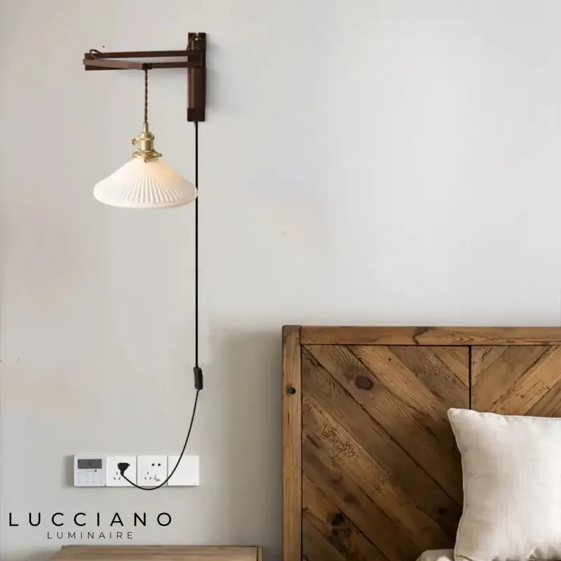 Two Branch Wall Sconces in Japanese Design Center