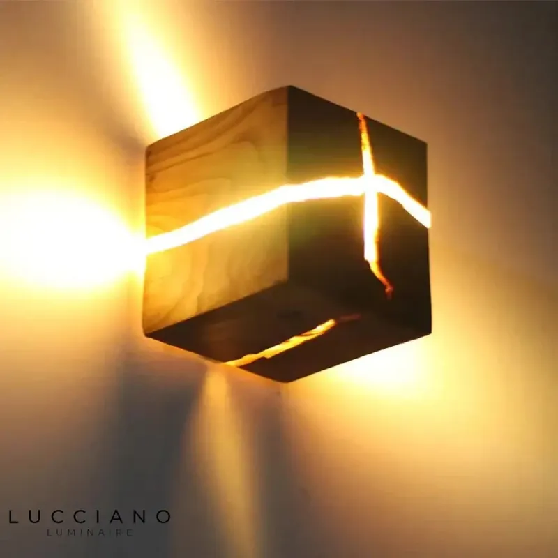 LED Wooden Wall Light for Children