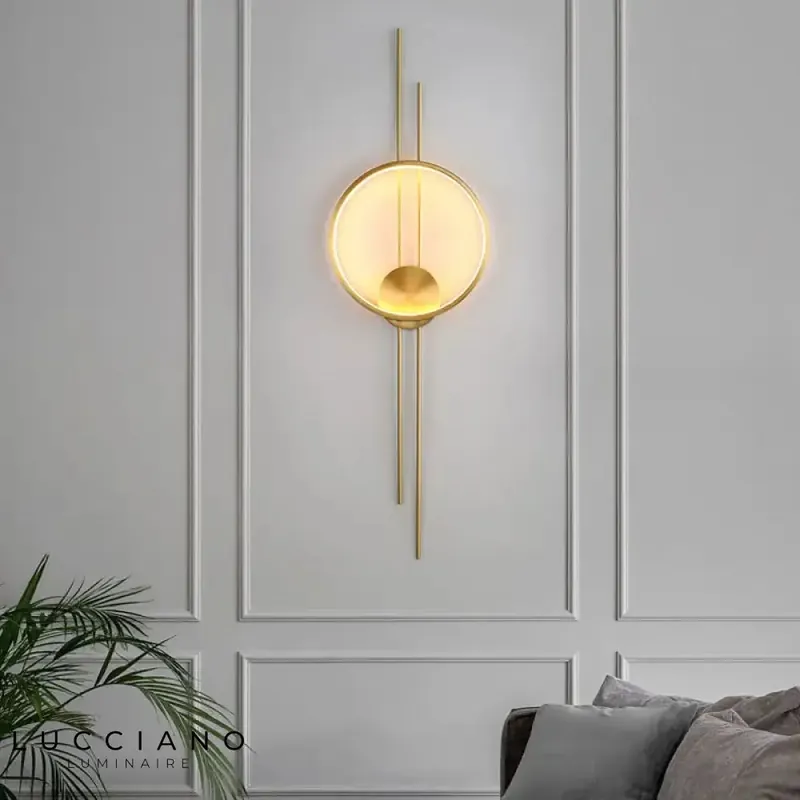 Art Deco Headboard Wall Light