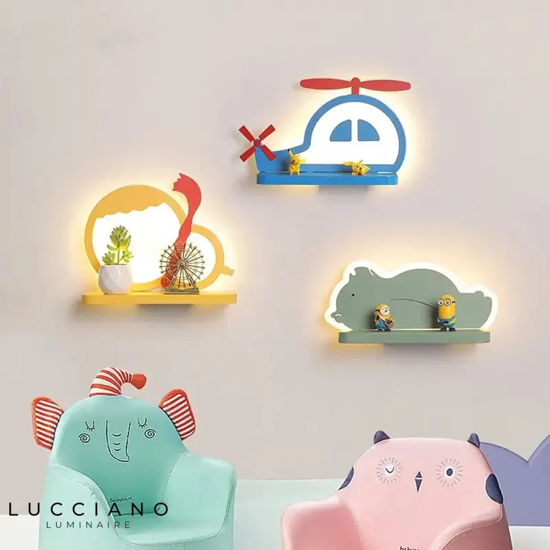 Baby boy's bedroom light fixture