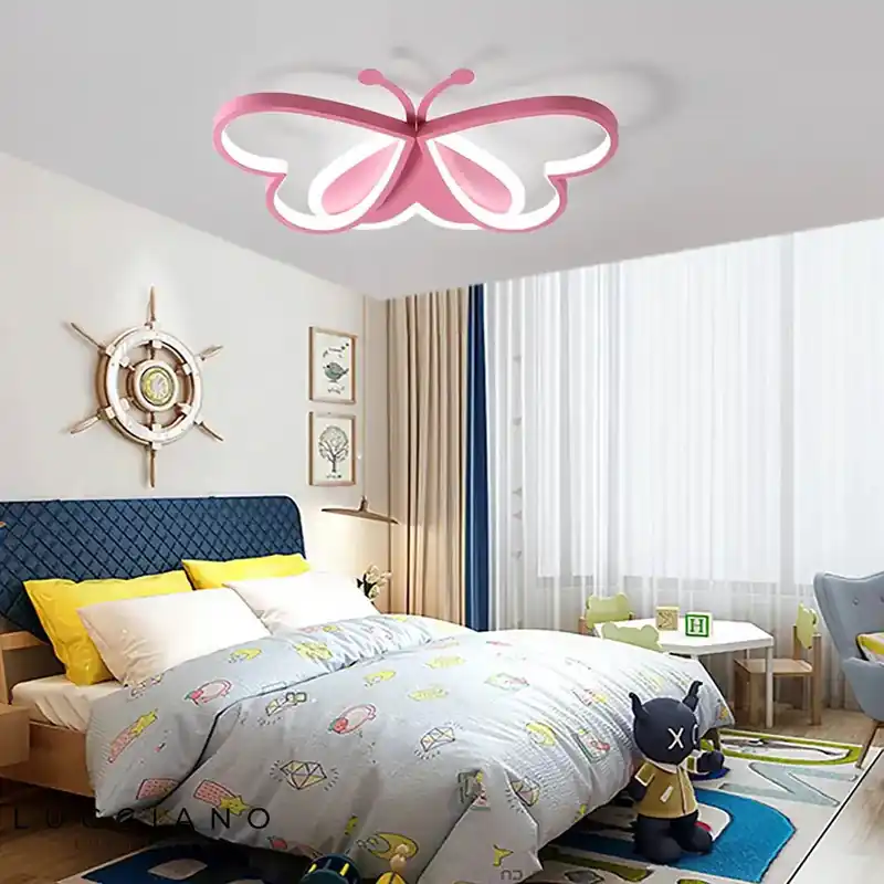 Baby girl's bedroom light fixture