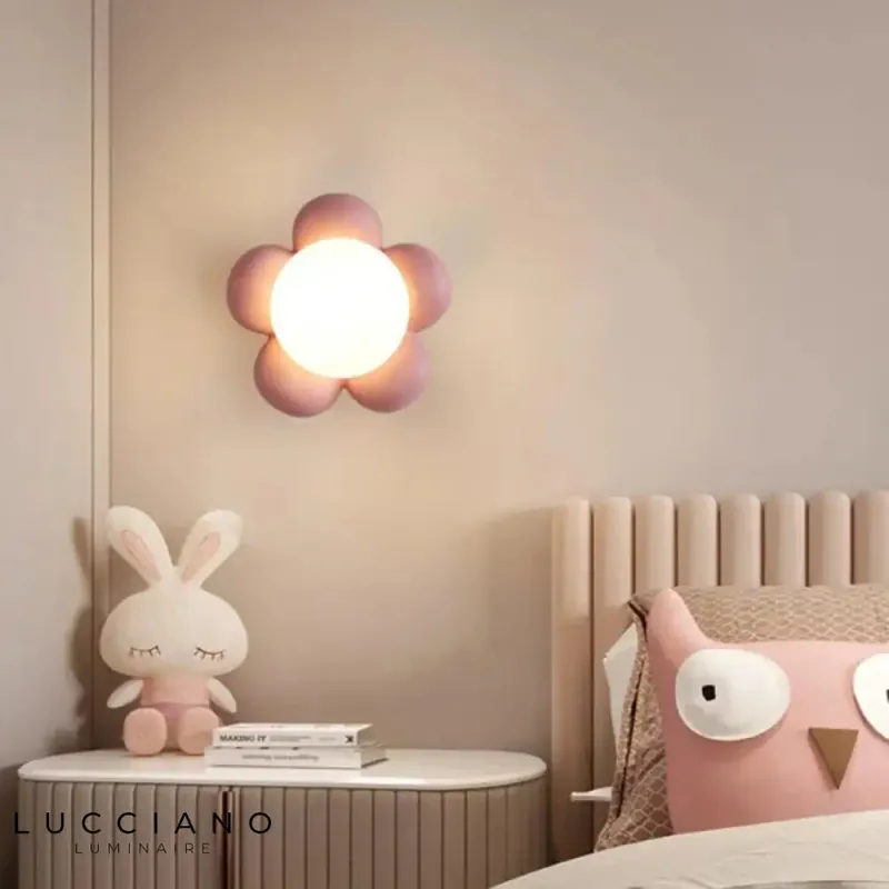 Baby girl's room light fixture