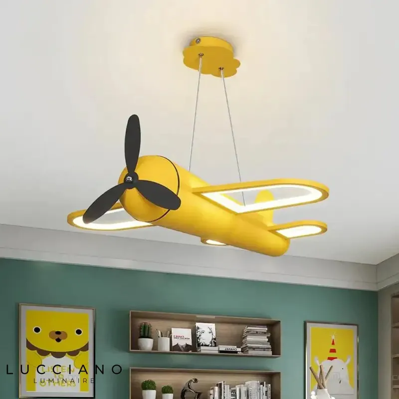 Airplane nursery light