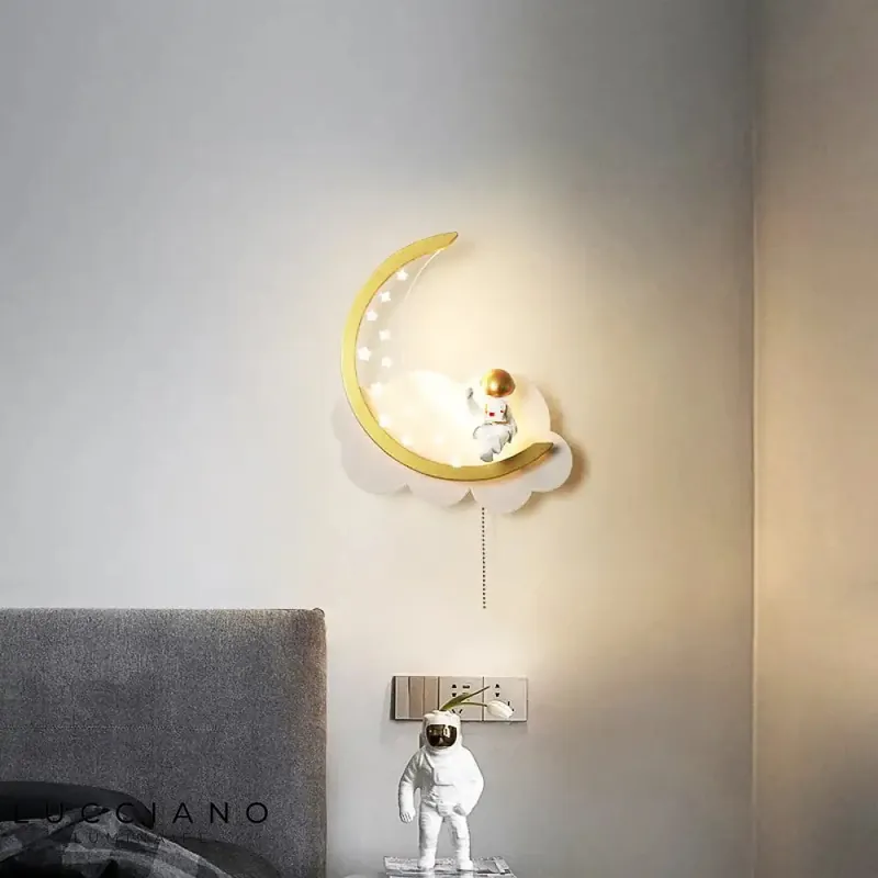 Moon baby room light