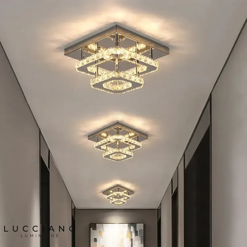 Hallway designer lighting