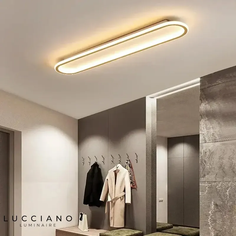 Linear light for long corridor