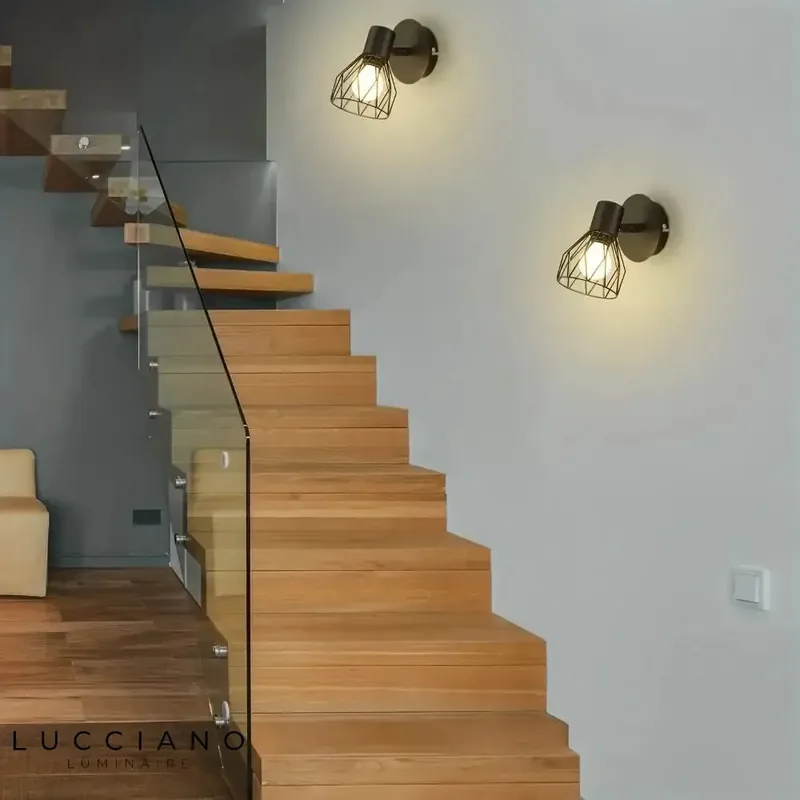 Cosy lampshade light for hallway