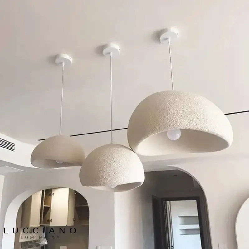 White hallway light