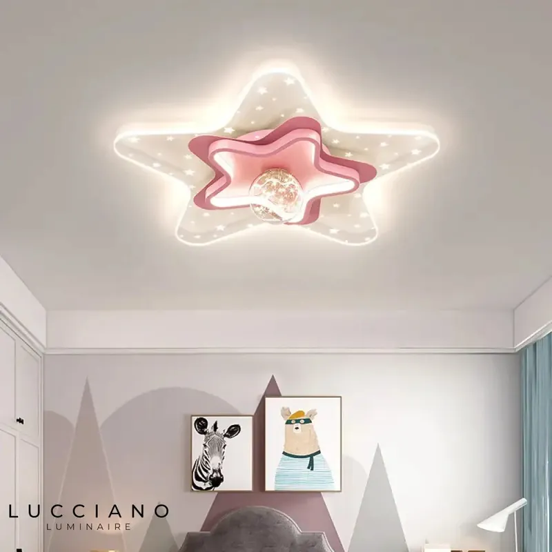 Ceiling light for a child's bedroom