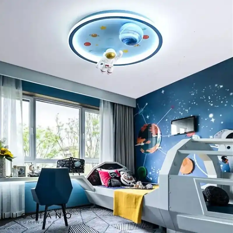 Ceiling light for a teenage boy's bedroom