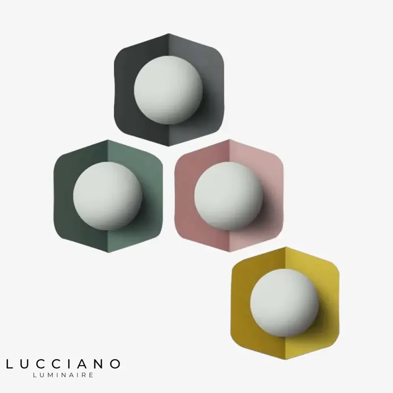 Wall light with modern elegance and design.