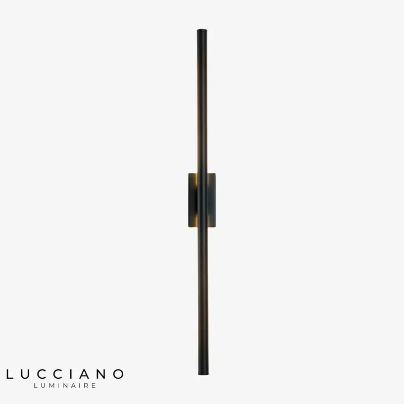 Sleek Modern Minimalist Tubular Wall Sconce