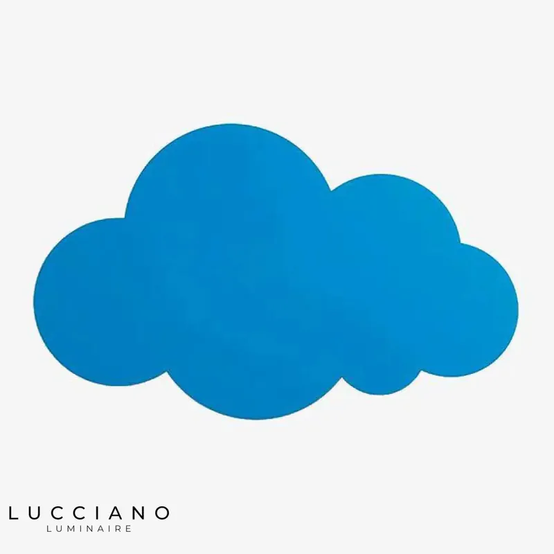 Soft cloud luminous children's wall light.