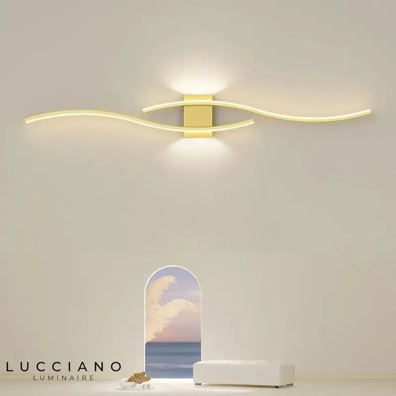 Stylish LED wall light for modern ambiance