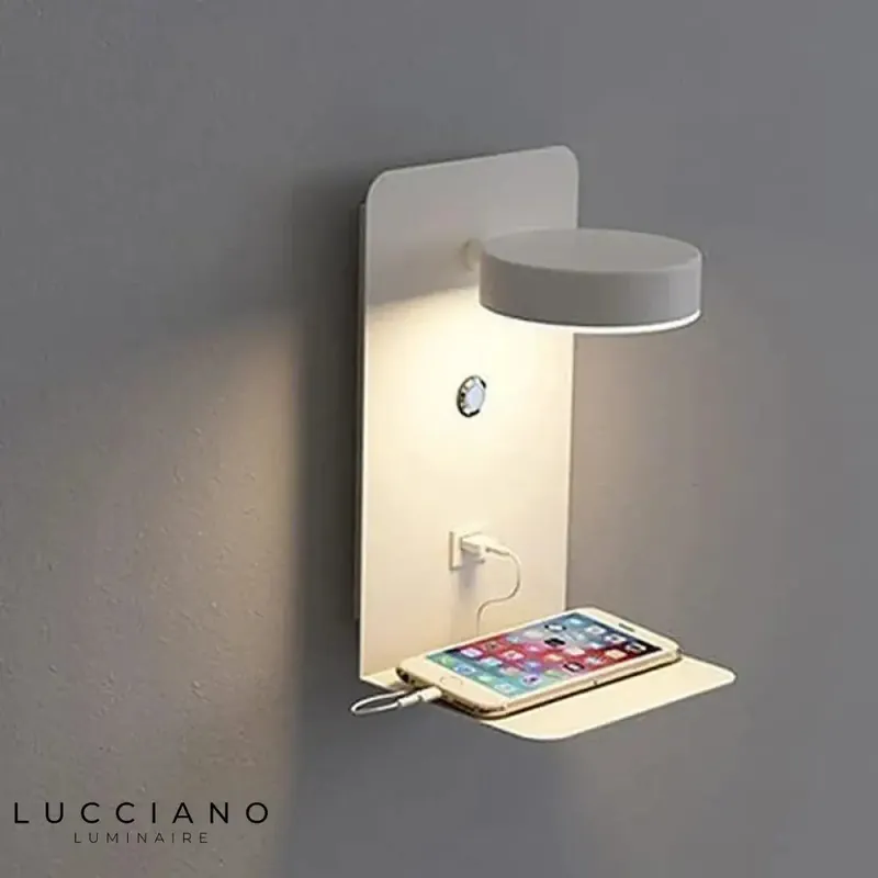 Sleek minimalist design LED wall light