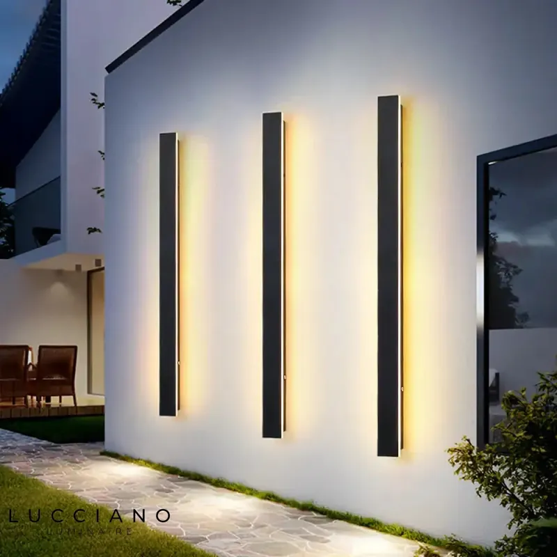 Waterproof wall light modern decorative design lighting fixture