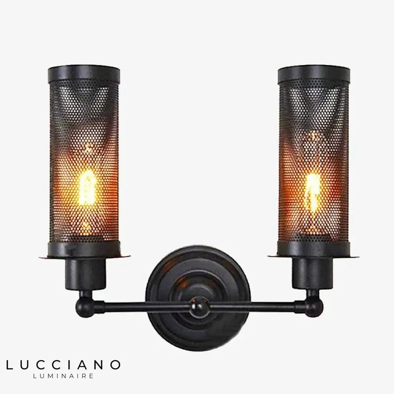 Antique vintage rustic elegant wall light