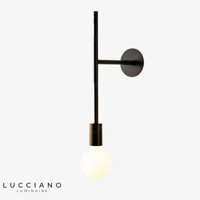 Wall light elegant hanging white
