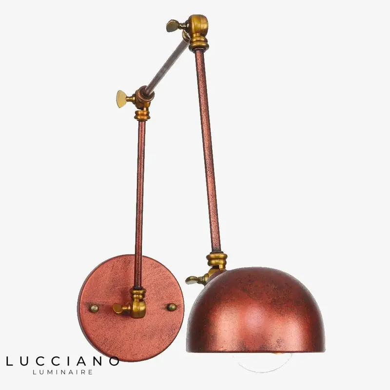 Antique vintage industrial design wall light