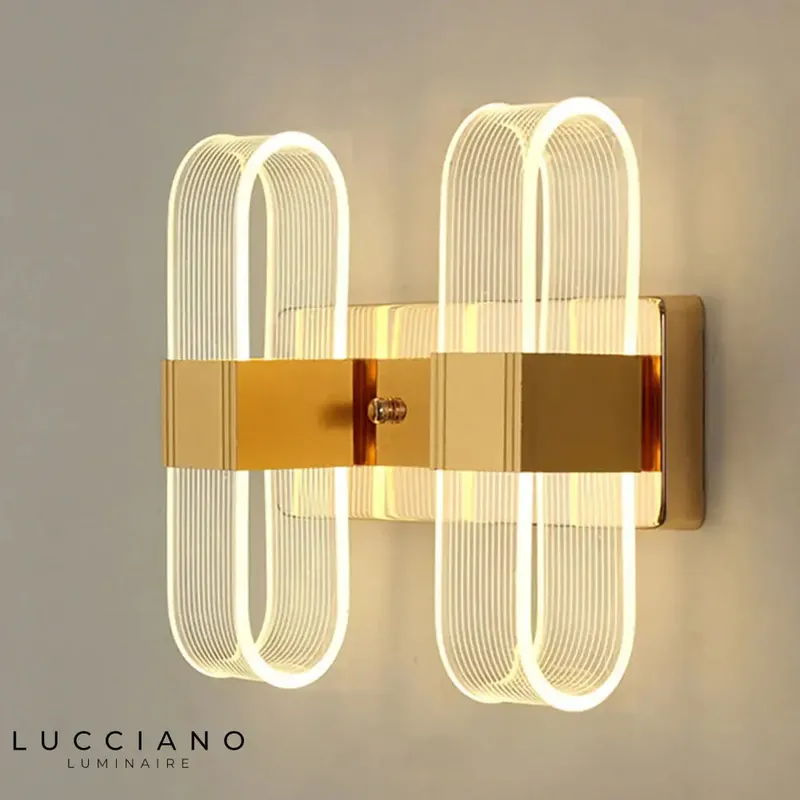 Sleek LED wall light, contemporary design.