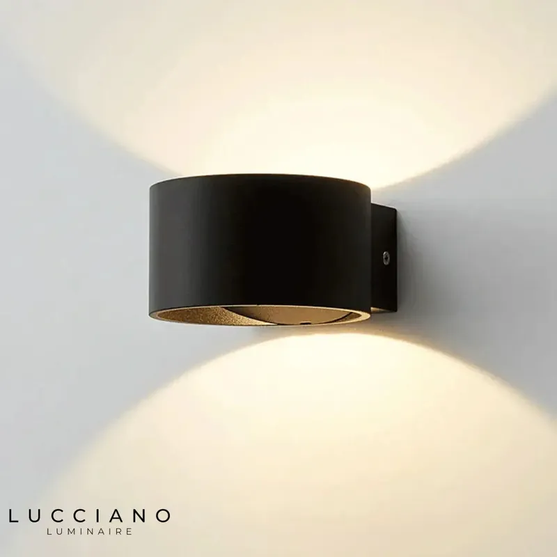 Waterproof round design LED wall light