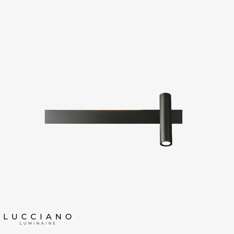 Sleek minimalist contemporary design wall lamp