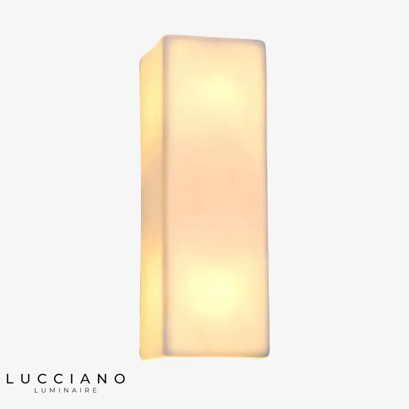 Designer wall light with an elegant minimalist style.