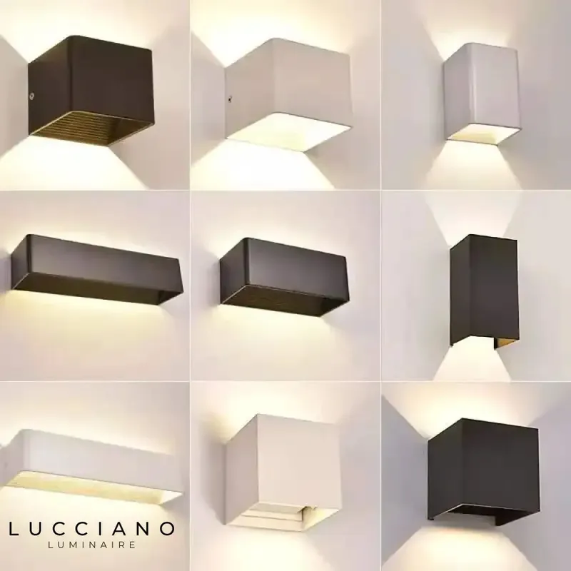 chic contemporary LED mood wall light.