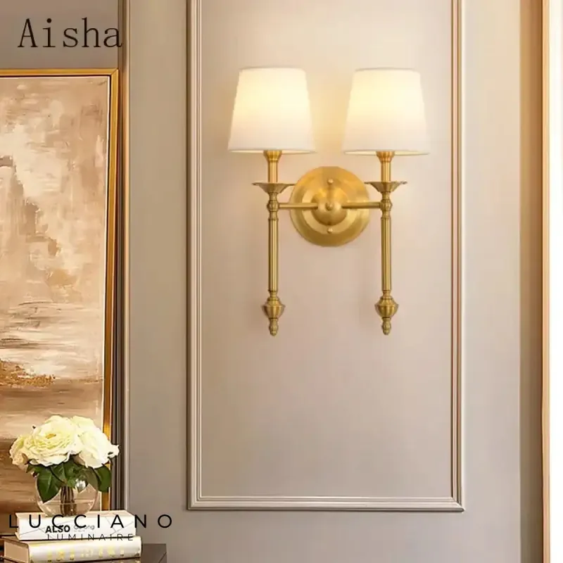 Sophisticated contemporary copper wall light.
