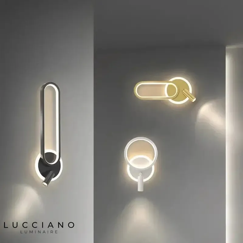 Sleek contemporary LED wall light