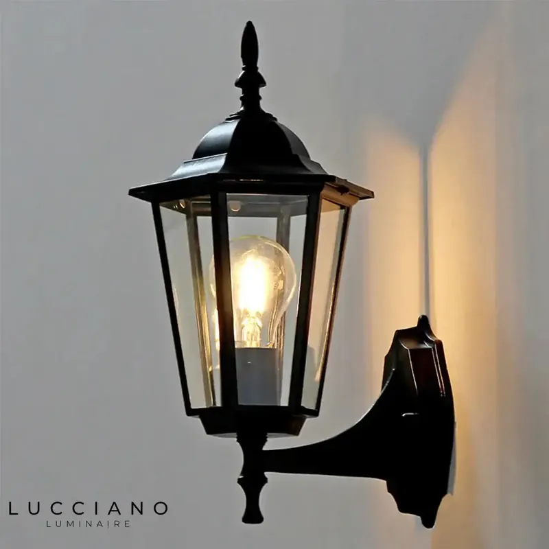 Outdoor wall light garden decor fixture