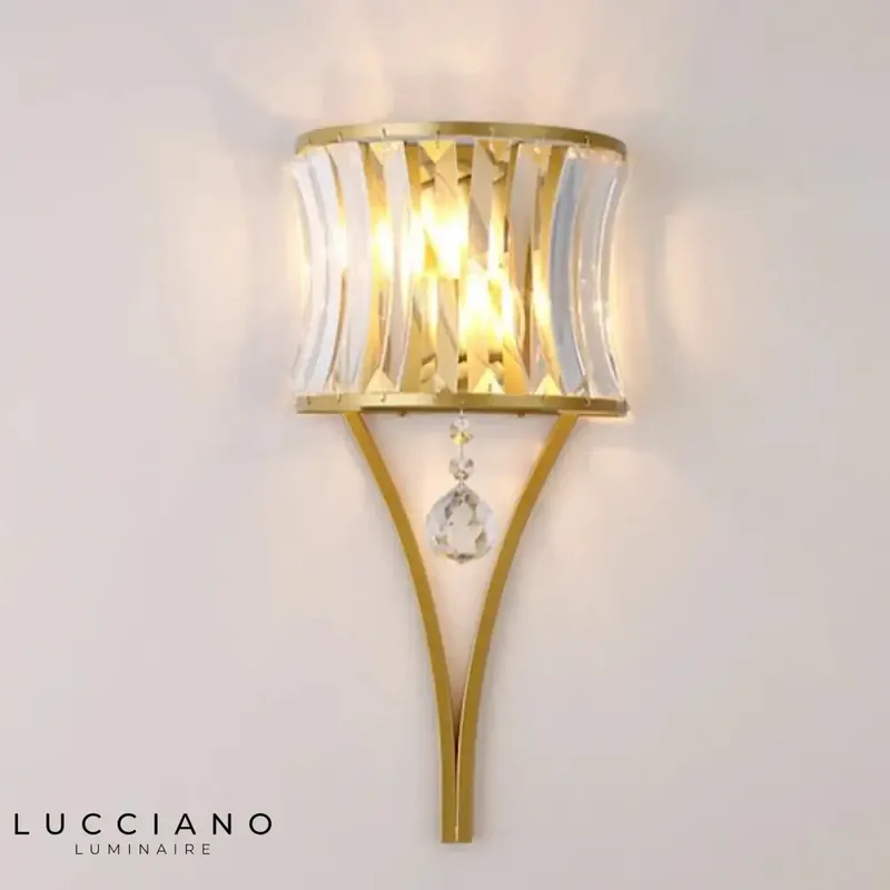 Sleek modern design LED wall light