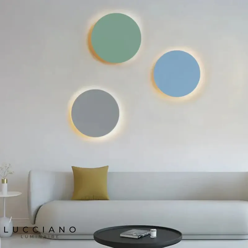 Sleek minimalist contemporary lighting design LED.