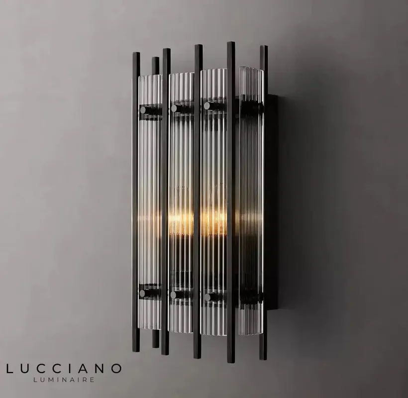Sleek rectangular wall light with a minimalist design
