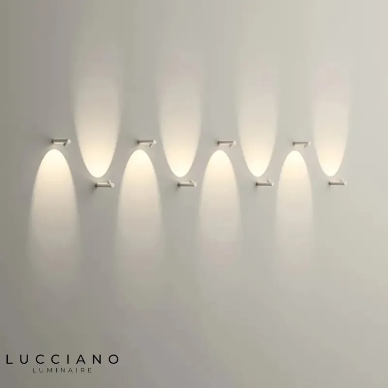 Sleek LED wall light with contemporary design