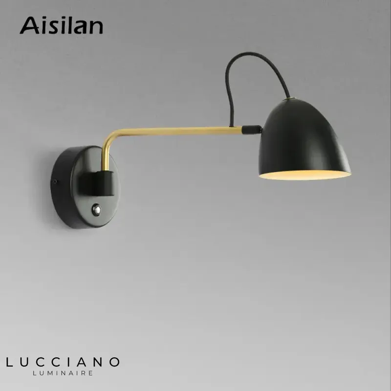 Aisilan LED: elegant multi-functional wall light.