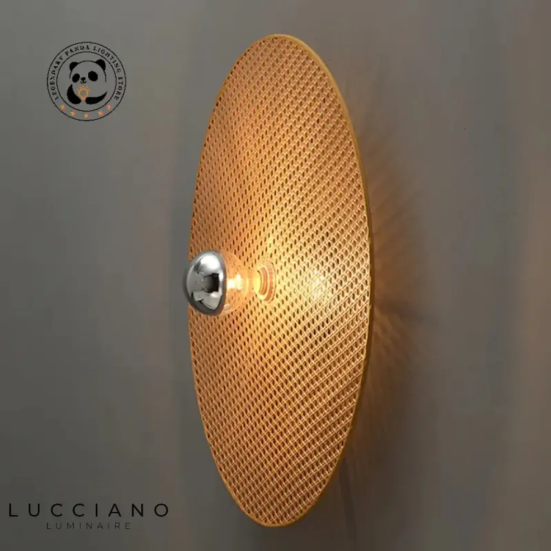 Delicate handcrafted LED wall sconces.