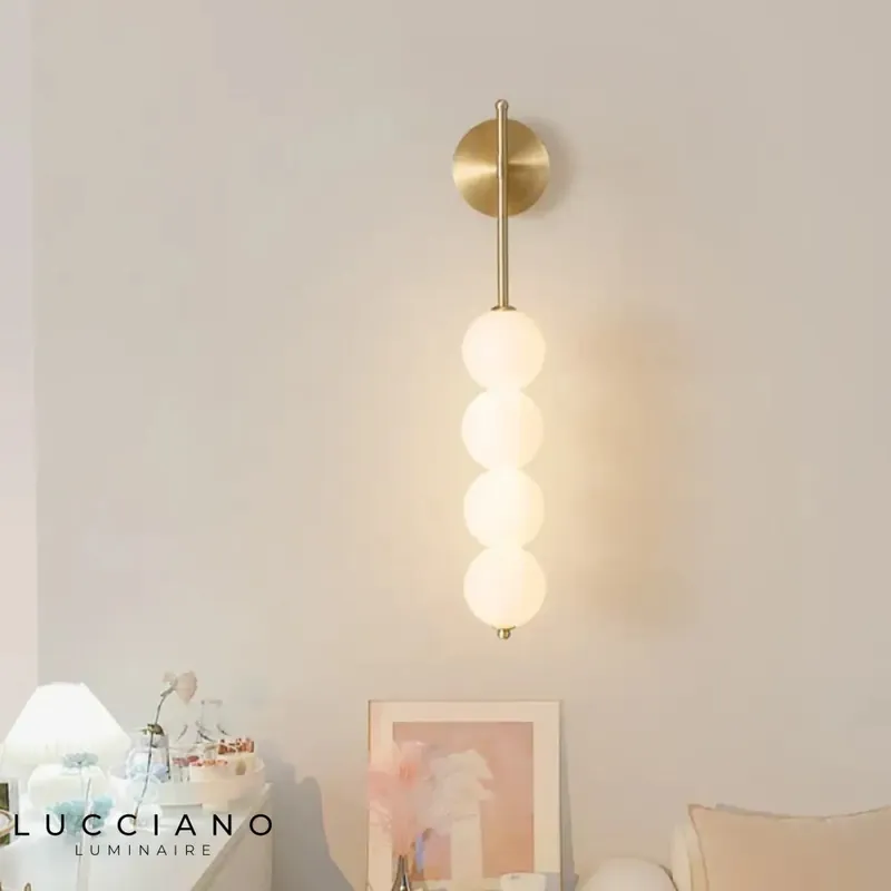 Contemporary sleek design LED wall light