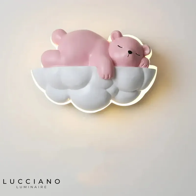 Adorable polar bear light, decorative children's nightlight