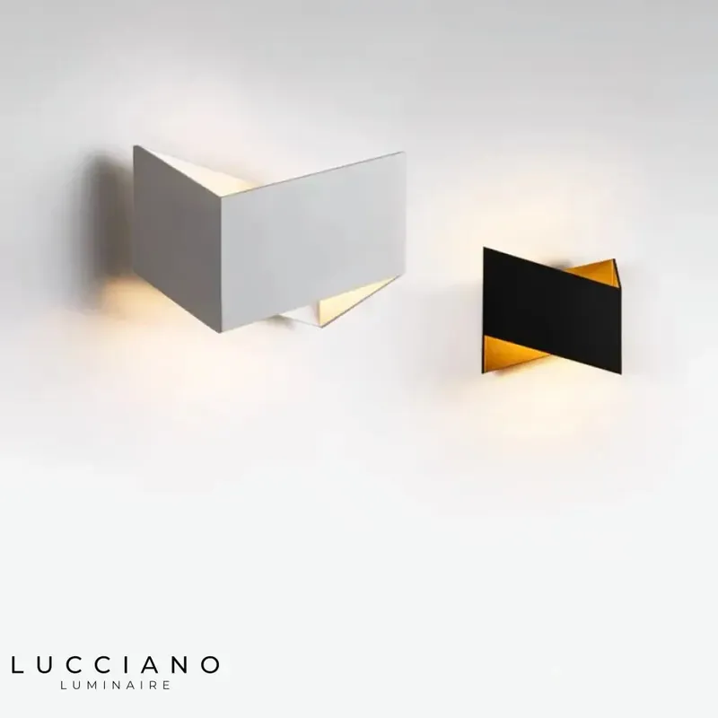 Sleek, elegant LED wall light.