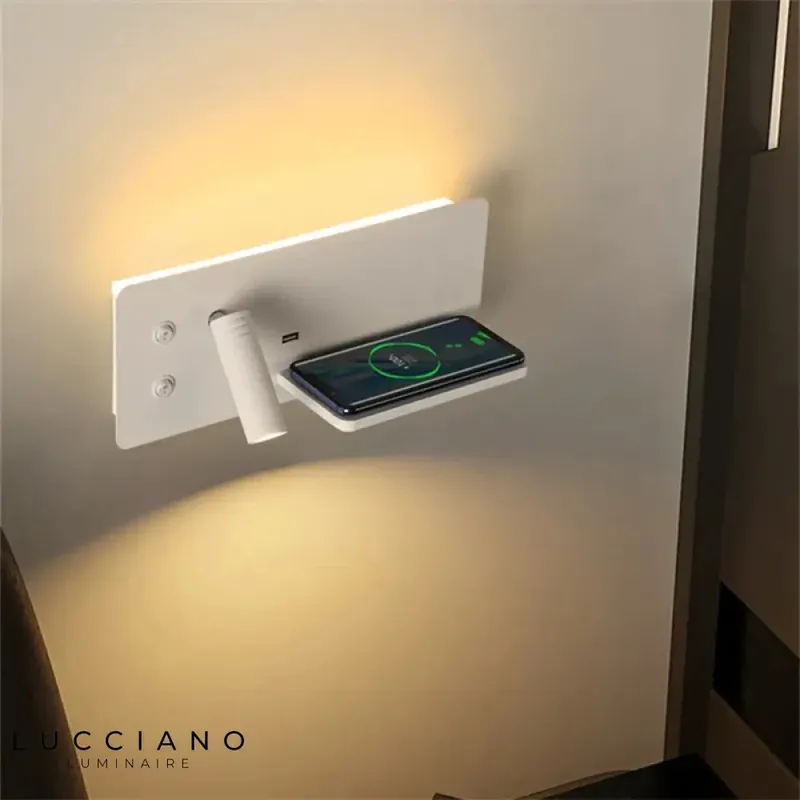 Sleek LED wall light with contemporary design