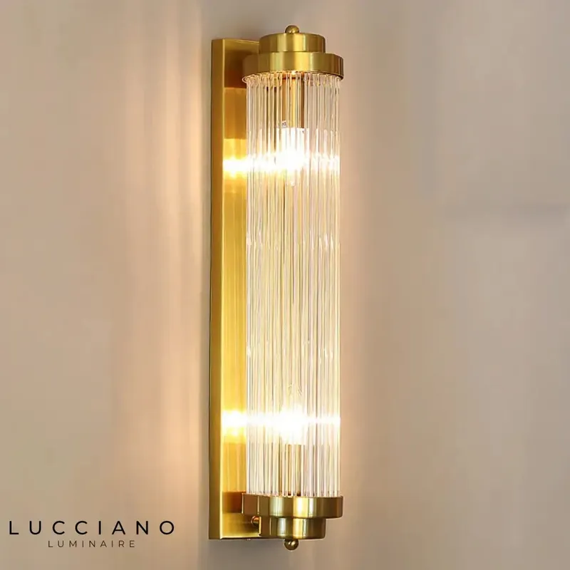 Sophisticated luxurious design LED wall light.