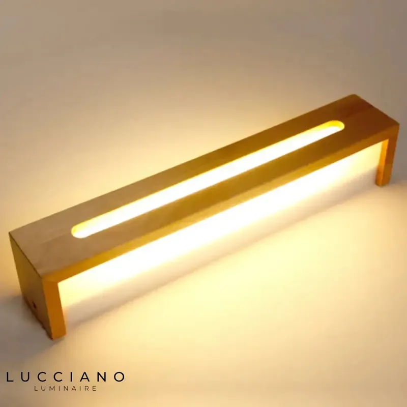 Sleek Scandinavian design LED wall light