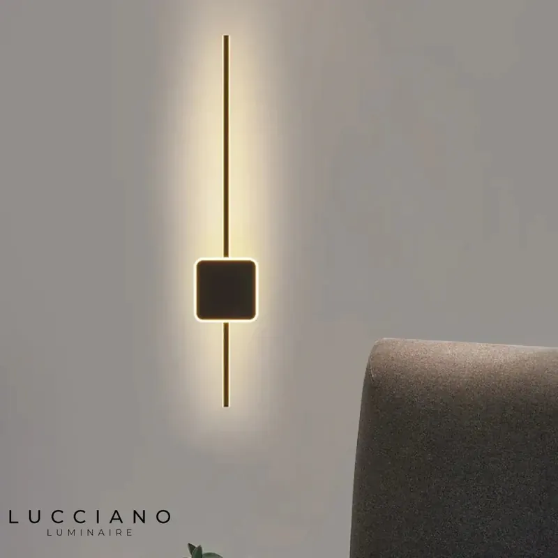 Wall lamp with a clean, contemporary design