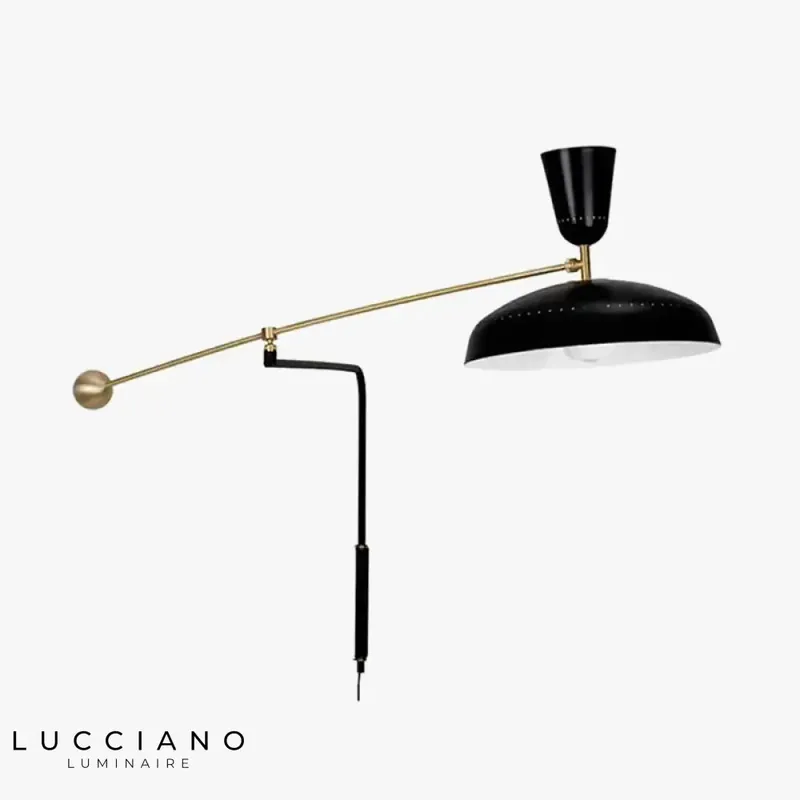 Vintage industrial retro-style wall light