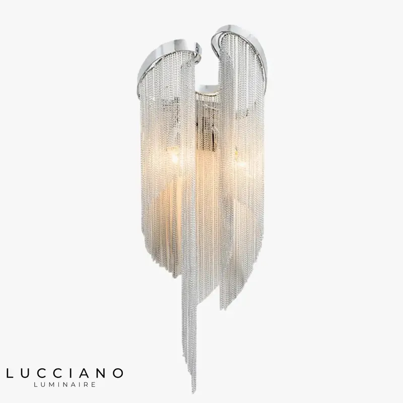 Trendy decorative LED aluminum wall sconce